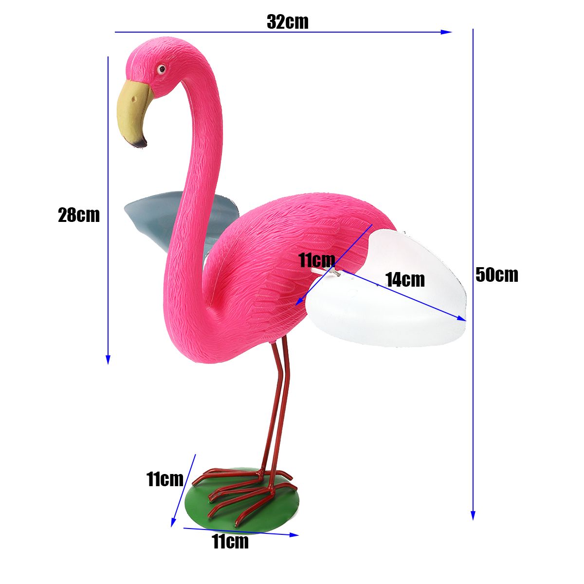 Flamingo-Garden-Decorations-DIY-Animal-Model-Detachable-Two-color-Wings-1445349
