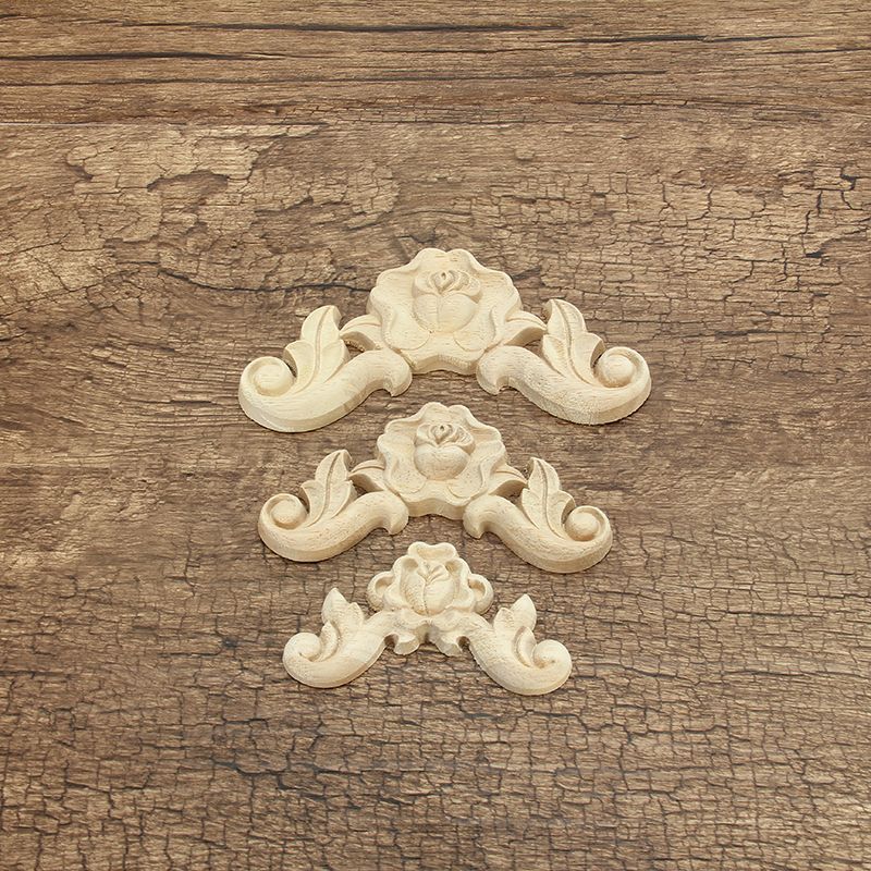 Floral-Carved-Woodcarving-Decal-Corner-Applique-Wooden-Furniture-Room-Wall-Decorations-1376336