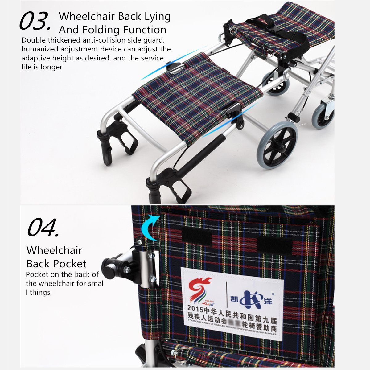 Foldable-Lightweight-Wheelchair-Footrest-Backrest-Transport-Folding-Wheels-1655597