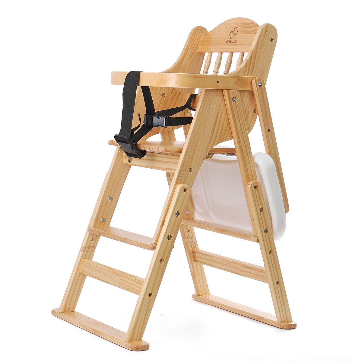 Folding-Adjustable-Baby-Wooden-High-Chair-Table-Seat-Toddler-Feeding-Highchair-1667638