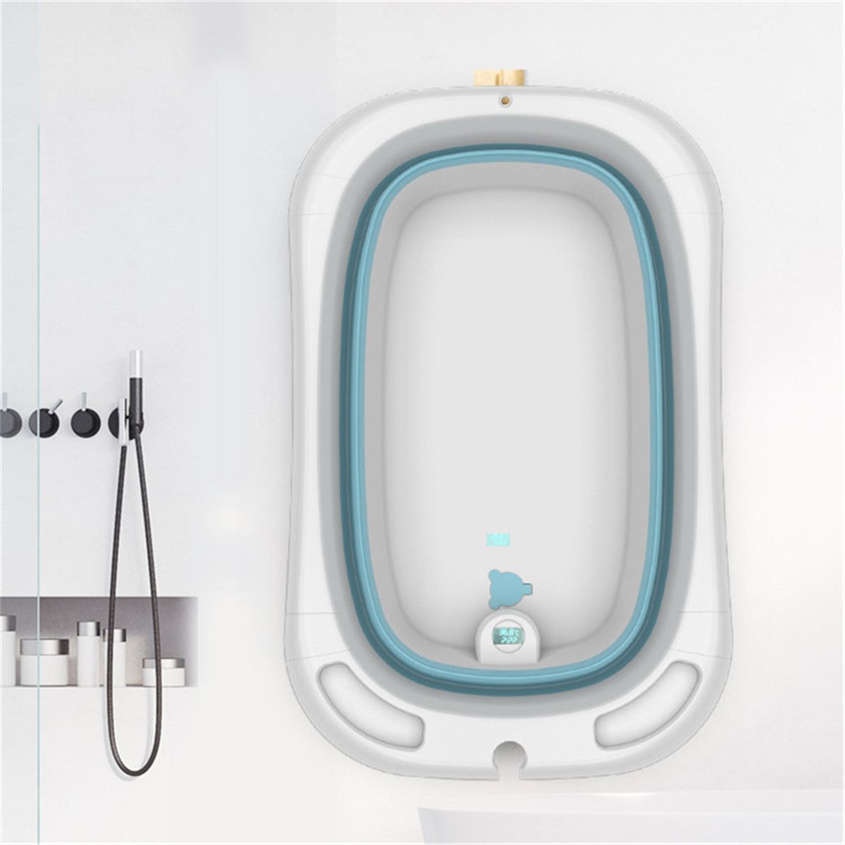 Folding-Baby-Bath-Tub-Reclining-Bath-Barrel-Newborn-Bathtub-Shower--Thermometer-1715155