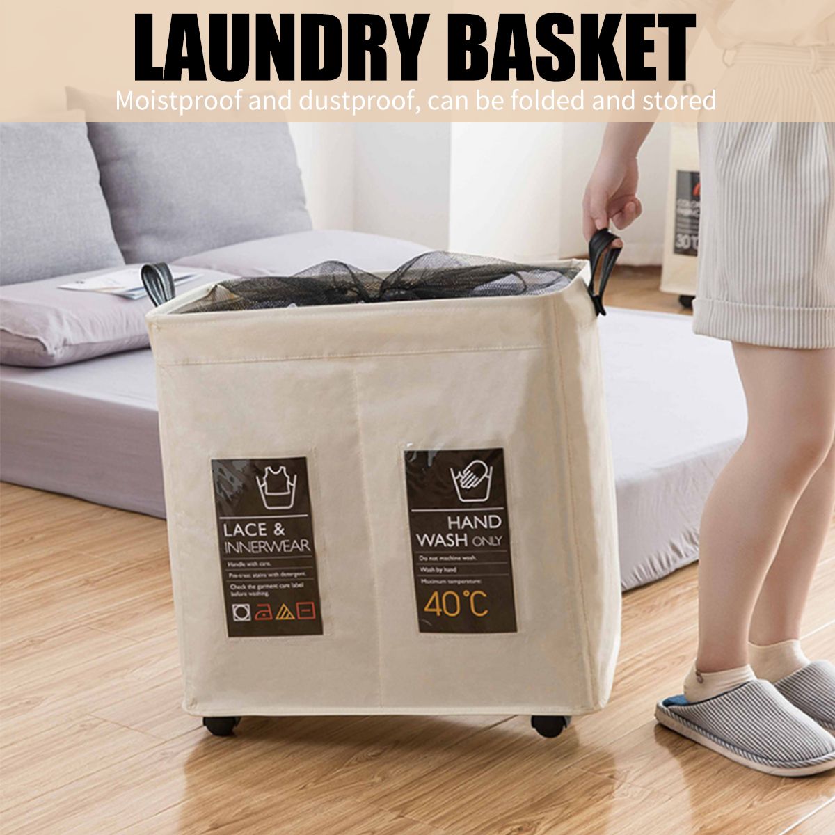 Folding-Laundry-Sorter-Hamper-Dirty-Clothes-Storage-Baskets-Portable-Wheeled-1632632