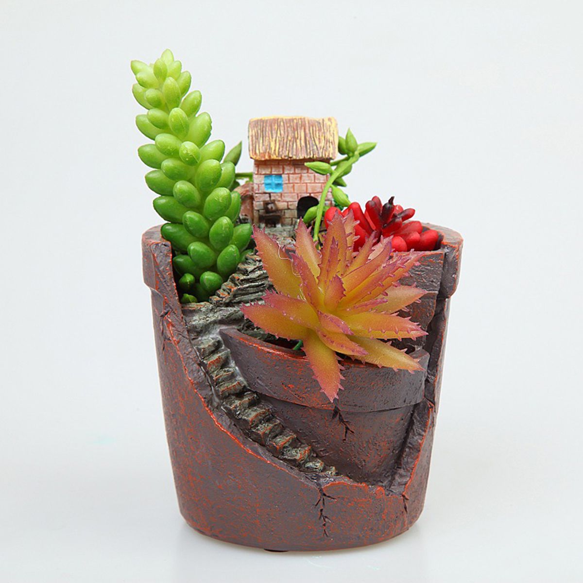 Garden-Resin-Succulent-Plant-Herb-Flower-Basket-Plant-Pot-Trough-Box-Home-Decorations-1572362