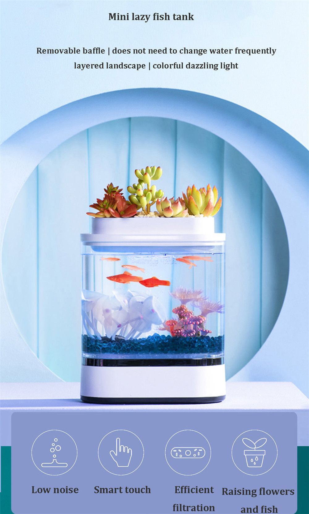 Geometry-Mini-Lazy-Fish-Tank-USB-Charging-Self-cleaning-Aquarium-with-7-Colors-LED-Light-1590537
