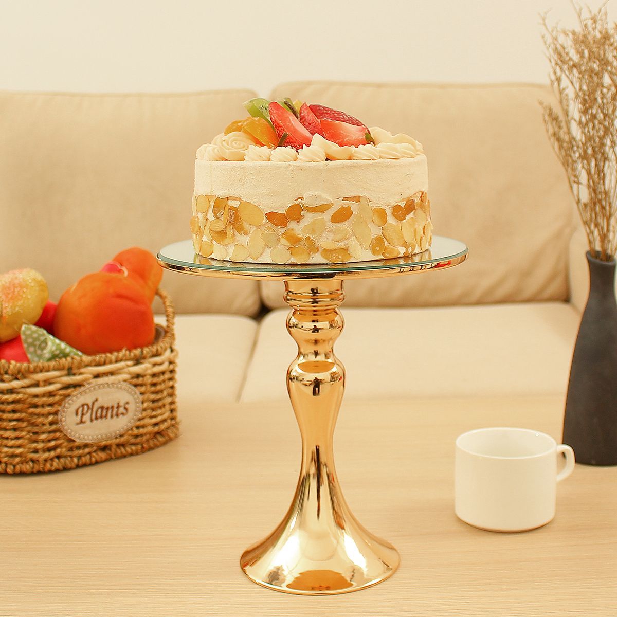 Gold-Mirror-Cake-Dessert-Stand-Holder-Round-Metal-Wedding-Party-Display-Decorations-1443803