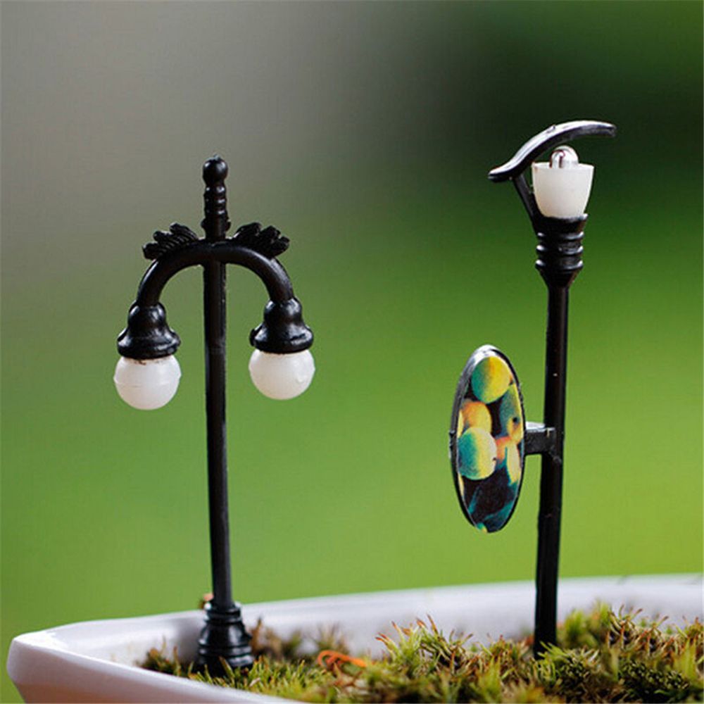 HO-OO-Scale-5Pcs-Resin-Craft-Mini-Street-Light-Lamp-Antique-Imitation-Fairy-Garden-Home-Miniature-DI-1514541