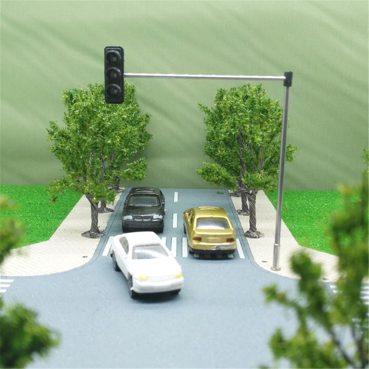 HO-OO-Scale-Traffic-Light-Signal-Model-Train-Architecture-Crossing-Walk-Street-Block-Signals-1458399