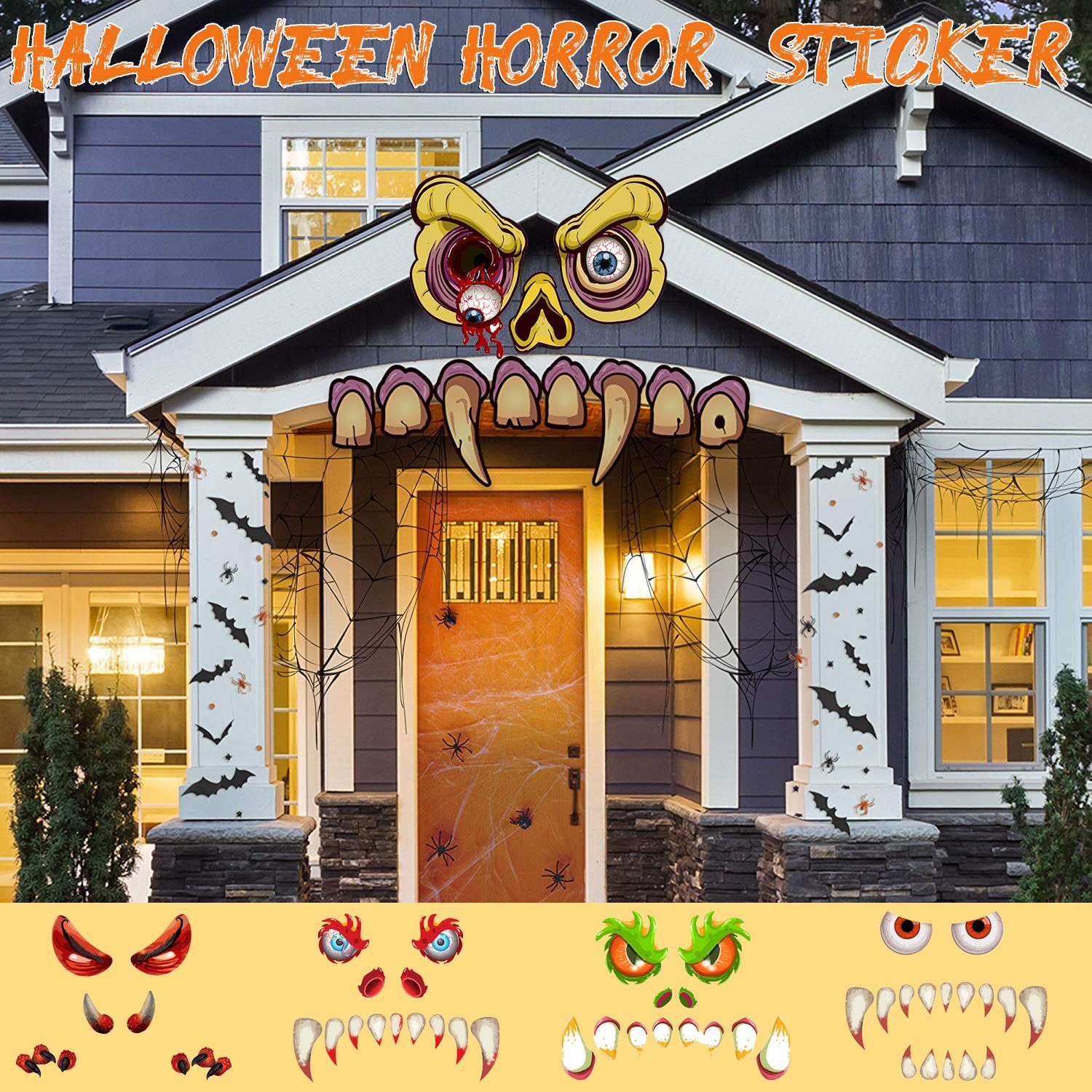 Halloween-Ghost-Eyes-Tooth-Window-Wall-Stickers-Decals-Party-Scary-Decor-1713658