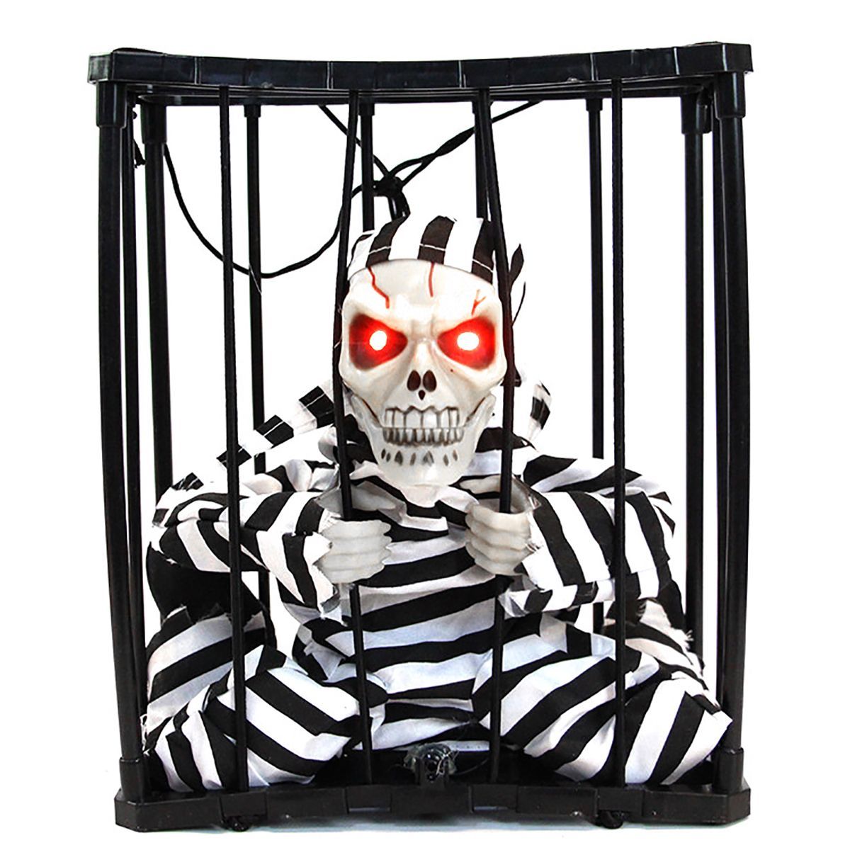 Halloween-Hanging-Jail-Cage-Prisoner-Ghost-Skeleton-Glow-Eyes-Ghost-Sounds-Decoration-1751669