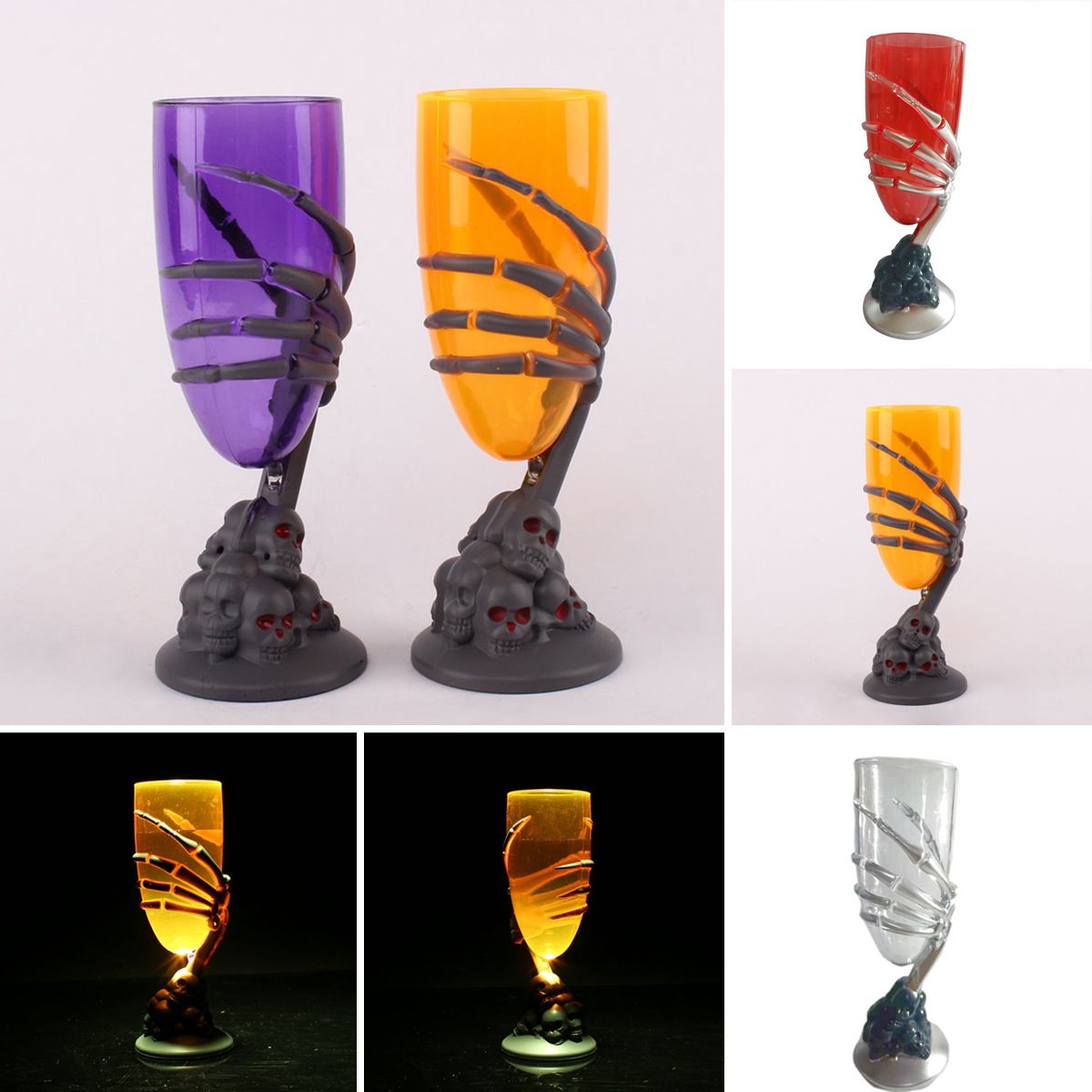 Halloween-Luminous-LED-Cup-Skull-Claw-Skeleton-Night-Light-Party-Scary-Prop-Decorations-1574550