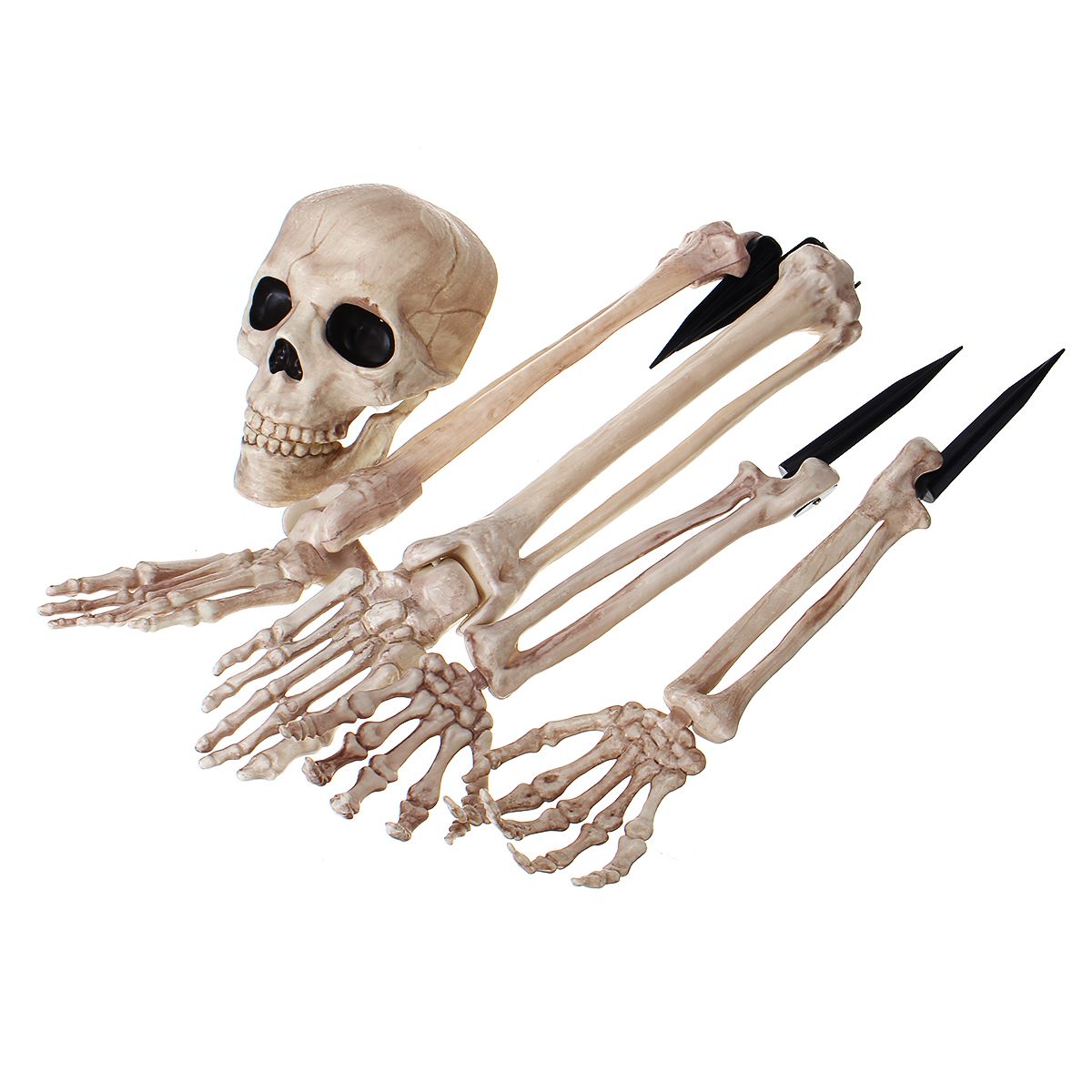 Halloween-Scary-Horror-Skeleton-Decorations-Head-Bones-Skull-Hand-Outdoor-Prop-Party-1583891