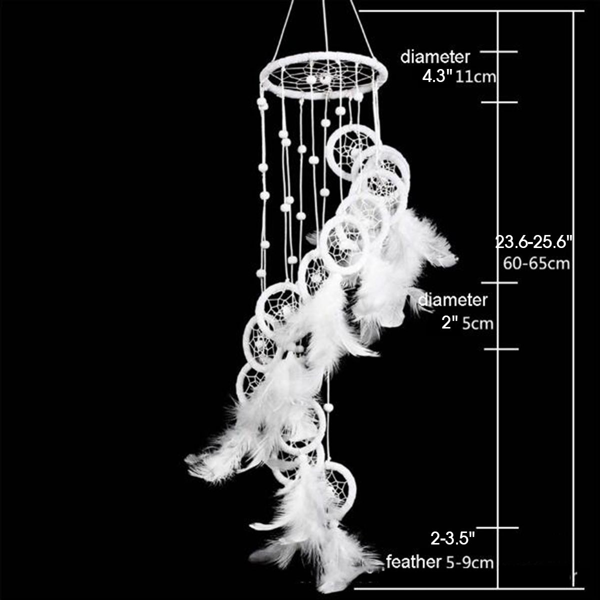 Handcraft-Dream-Catcher-With-Feathers-Bead-Wall-Hanging-Decorations-Ornament-1523223