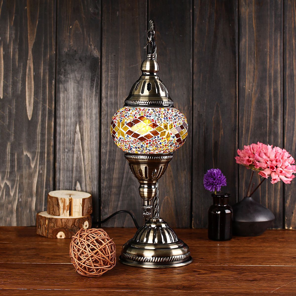 Handmade-Swan-Lamp-Vintage-Glass-Turkish-Style-Bedside-Home-Table-Night-Light-1557332