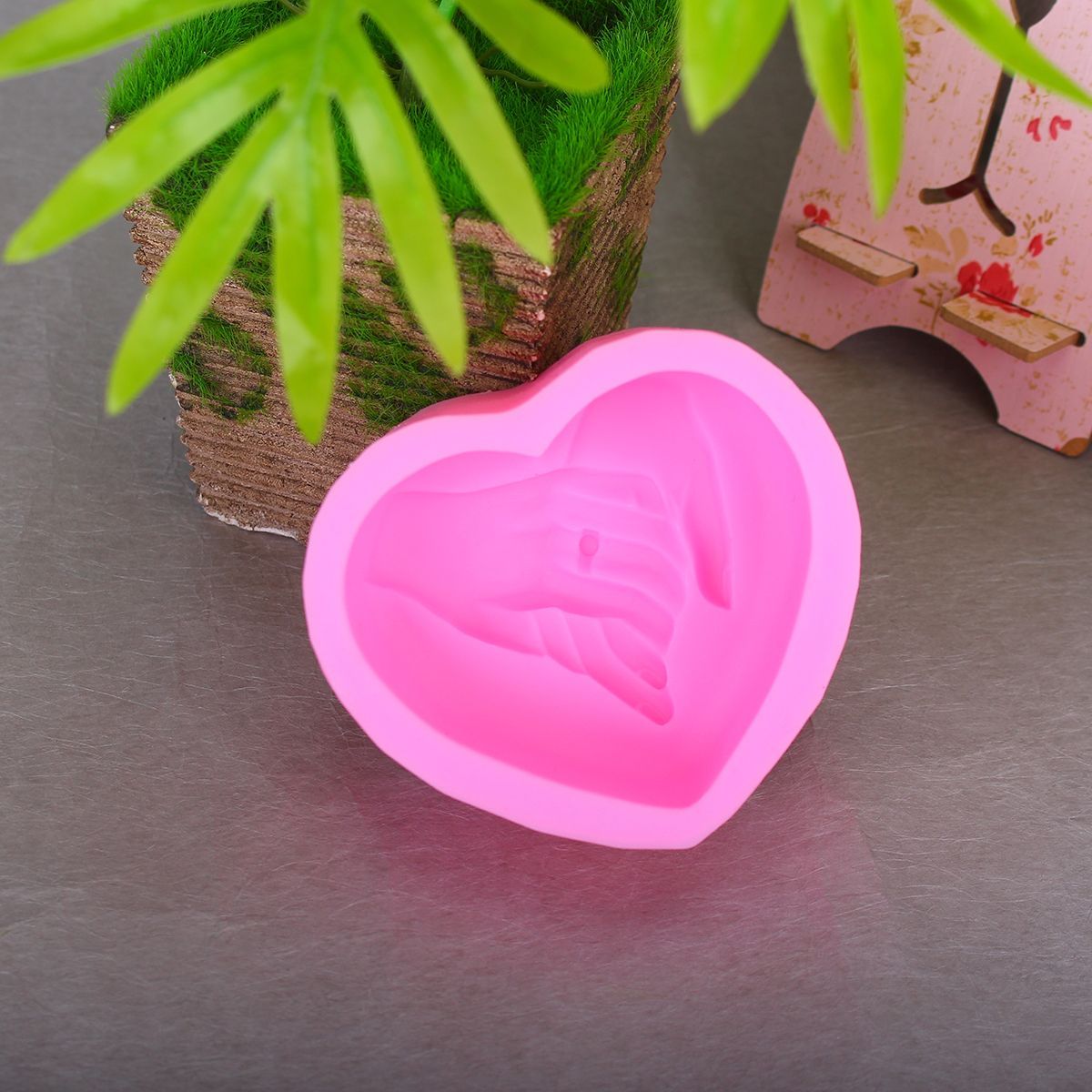 Heart-Wedding-Silicone-Soap-Bar-Mold-Candle-Mold-DIY-Craft-Plaster-Resin-Mould-1429528