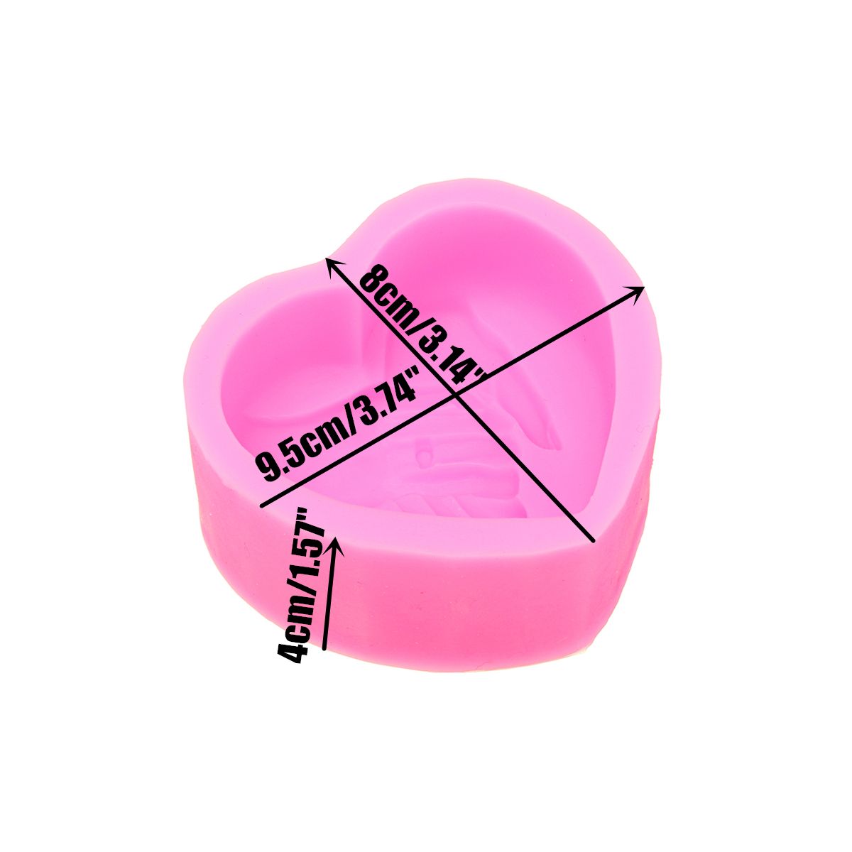 Heart-Wedding-Silicone-Soap-Bar-Mold-Candle-Mold-DIY-Craft-Plaster-Resin-Mould-1429528