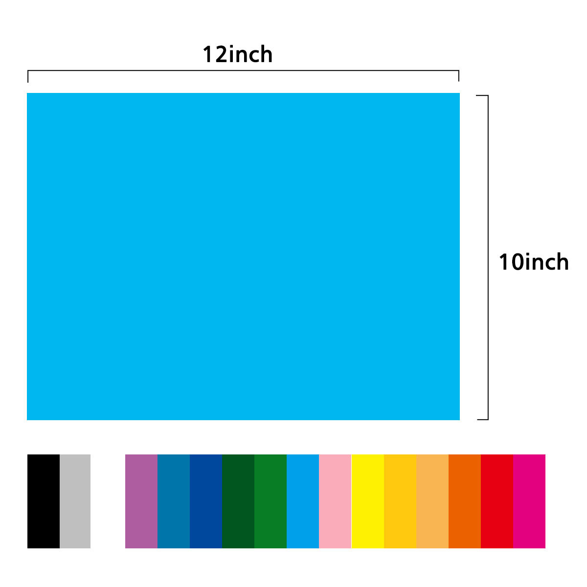 Heat-Transfer-Vinyl-25-Sheets-12x-10Inch-Assorted-Colors-Heat-Transfer-Film-Bundle-1662276