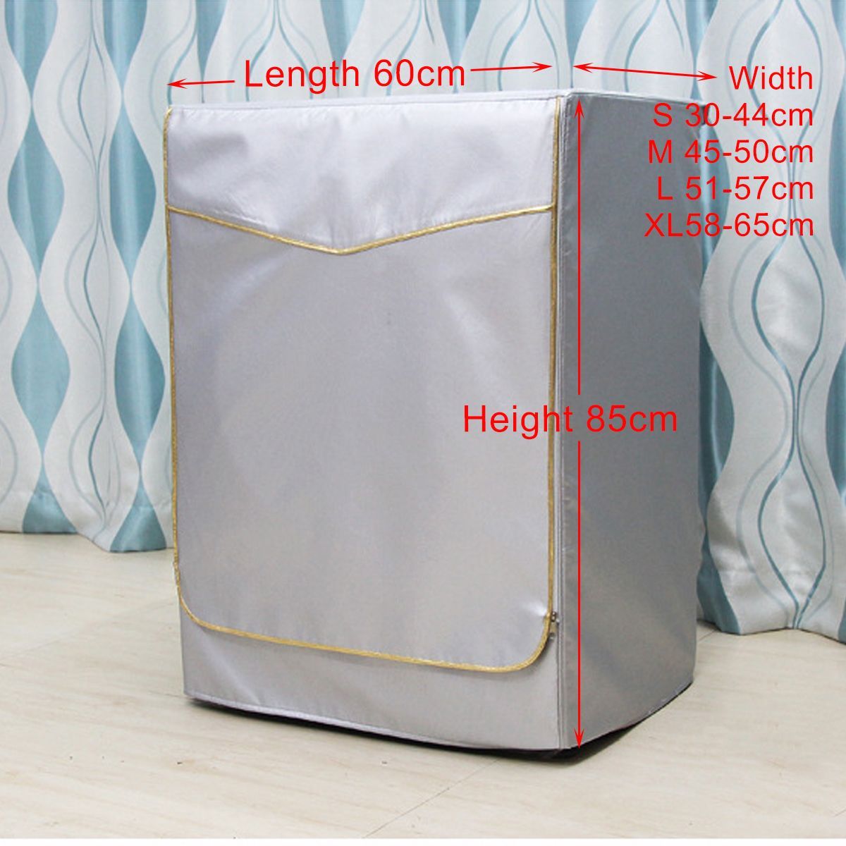 Home-Sunscreen-Washing-Machine-Cover-Laundry-Dryer-Polyester-Silver-Coating-1456358