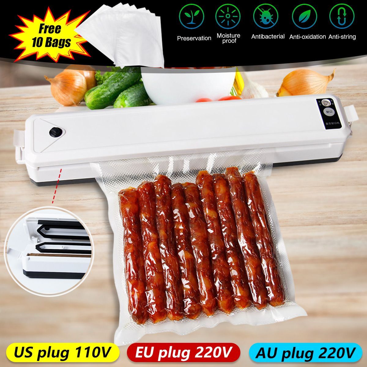 Household-Automatic-Vacuum-Sealer-Food-Packing-Machine--10x-Storage-Bags-1638816
