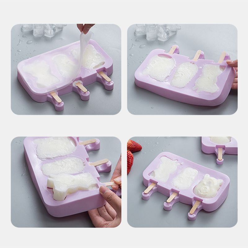 Ice-Cream-Ice-Cream-Mold-Silicone-Cartoon-Homemade-Popsicle-Popsicle-Mold-Home-Set-To-Send-50-Wooden-1688809