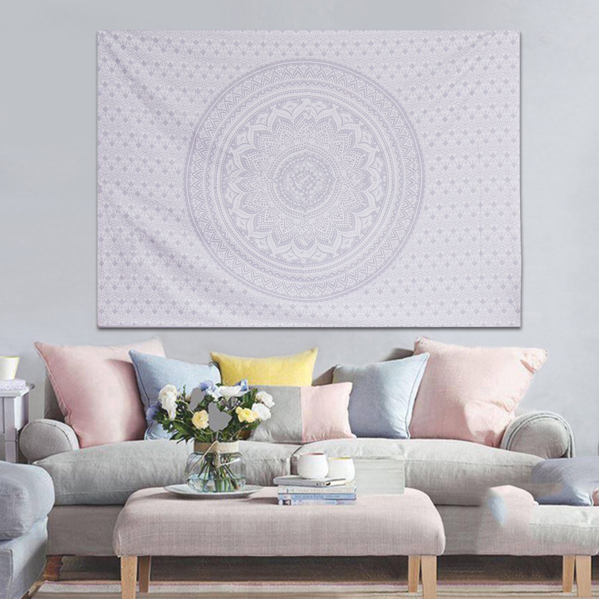 Indian-Mandala-Tapestry-Bohemian-Hippie-Wall-Hanging-Decor-Queen-Bedspread-Throw-1522841