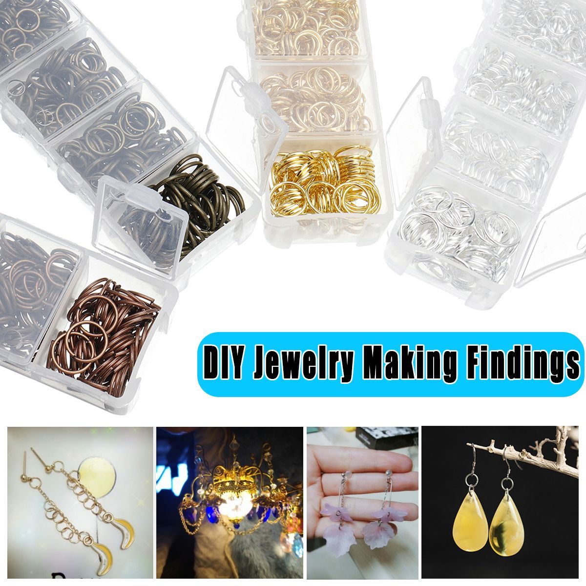 Jewelry-Findings-Making-Starter-Kit-Beading-Repair-Tools-Kit-Pliers-Silver-Beads-Wire-1426208