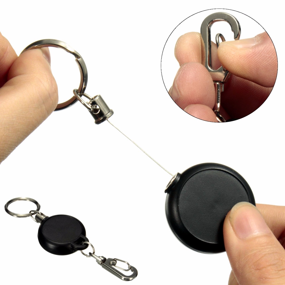 Key-Chain-Stainless-Steel-Cord-Holder-Keyring-Reel-Retractable-Recoil-Belt-Clip-Key-Clip-1291644