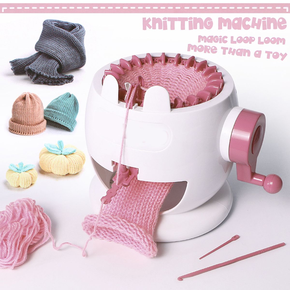 Kids-Knitting-Machine-Mini-Children-Weaving-Loom-Knit-For-Hats-Scarves-Socks-Toys-1513412