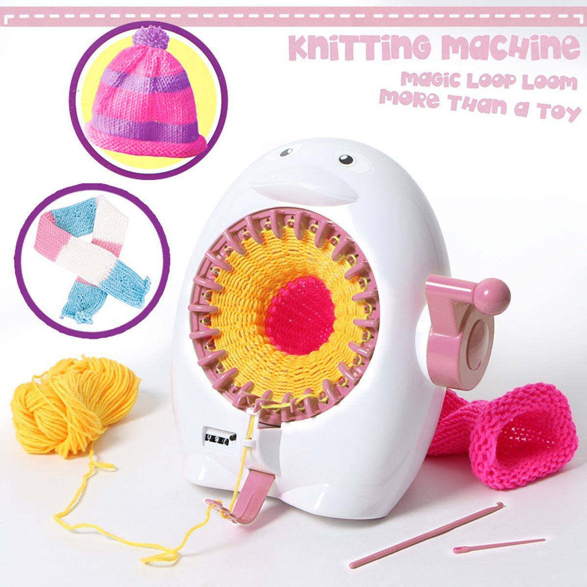Kids-Loom-Knitting-Machine-Scarf-Hat-Clothes-Knitter-Weaving-Educational-Toys-1498020