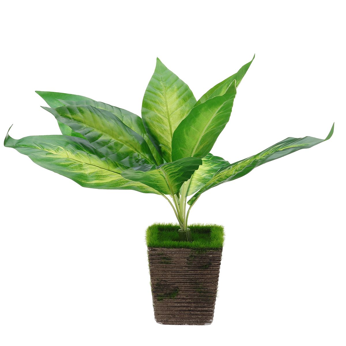 Lifelike-Artificial-Plants-PseudoLeaf-Palm-Leaves-Grass-Pot-Home-Bush-Wall-Decorations-1569842