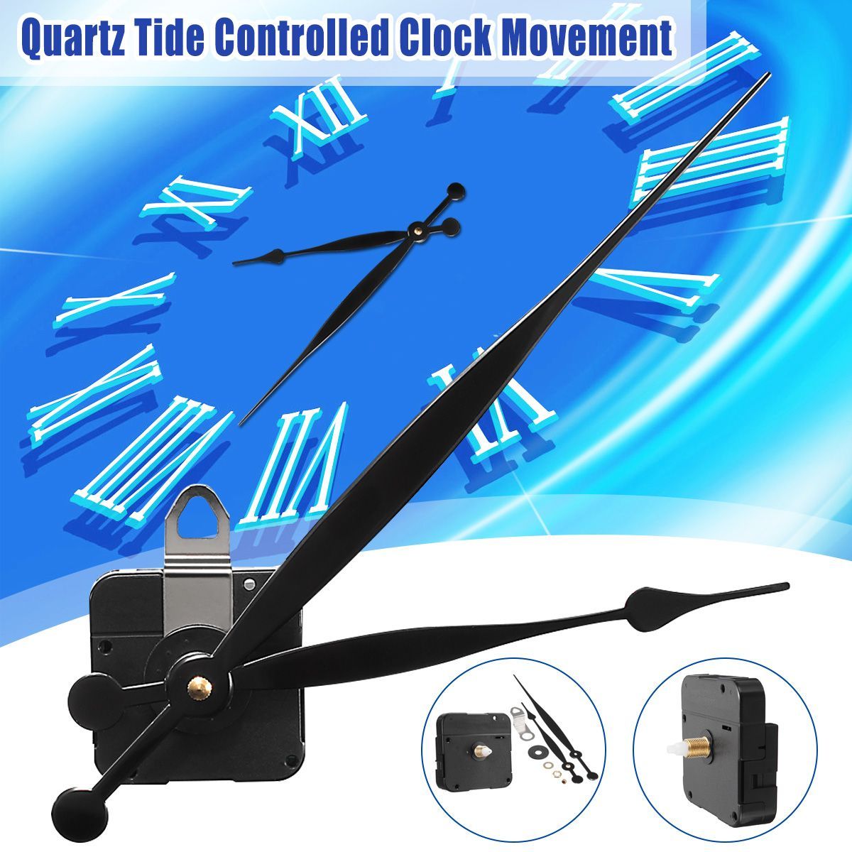 Long-Hand-Quartz-Clock-Movement-Mechanism-Motor-High-Torque-Hour-Minute-Hands-DIY-Module-Kit-1333713
