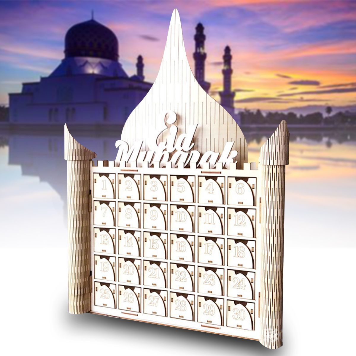 MDF-Wooden-Decorations-Ramadan-Advent-Calendar-DIY-House-Drawer-Stand-Rack-1462091