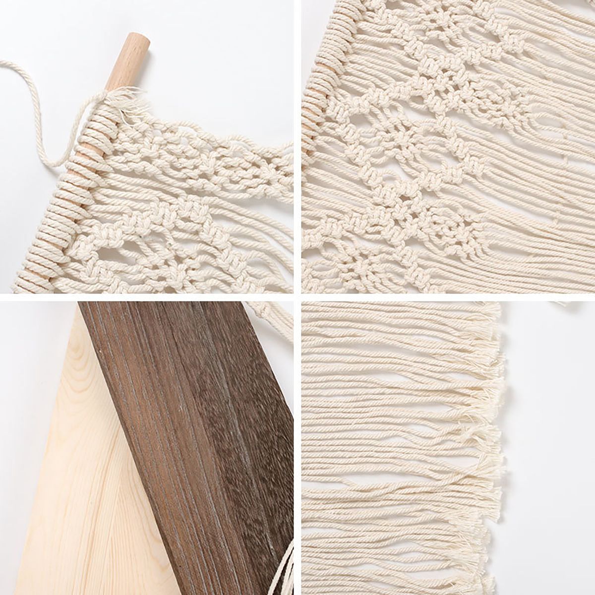 Macrame-Plant-Hanger-Platform-Basket-Bohemian-Hand-Woven-Tapestry-Wood-Pot-Shelf-1762592