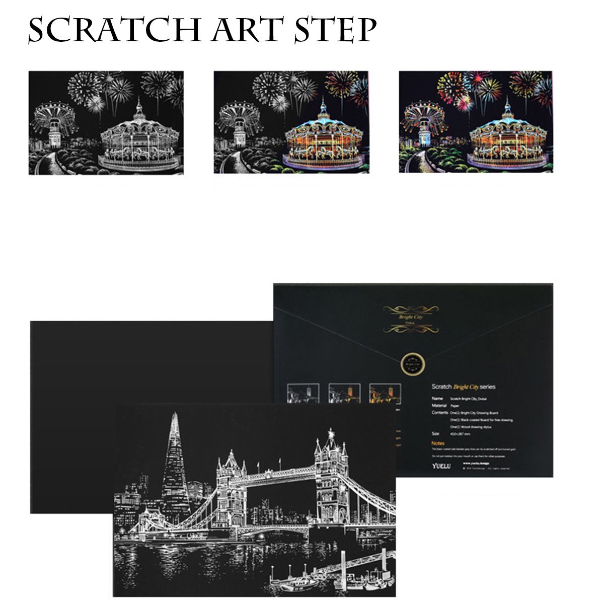 Magic-Scratch-Sketch-Pad-Wooden-Drawing-Shiny-Stick-Art-Painting-Paper-and-Board-1536082