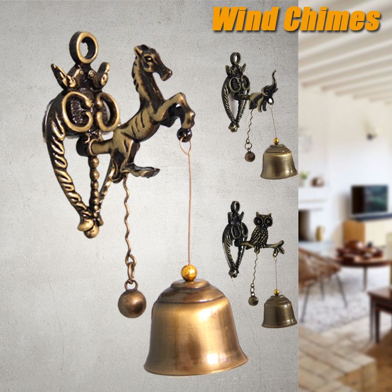 Metal-Animal-Wind-Chime-Decorative-Vintage-Antique-Farmhouse-Style-Decoration-1708785