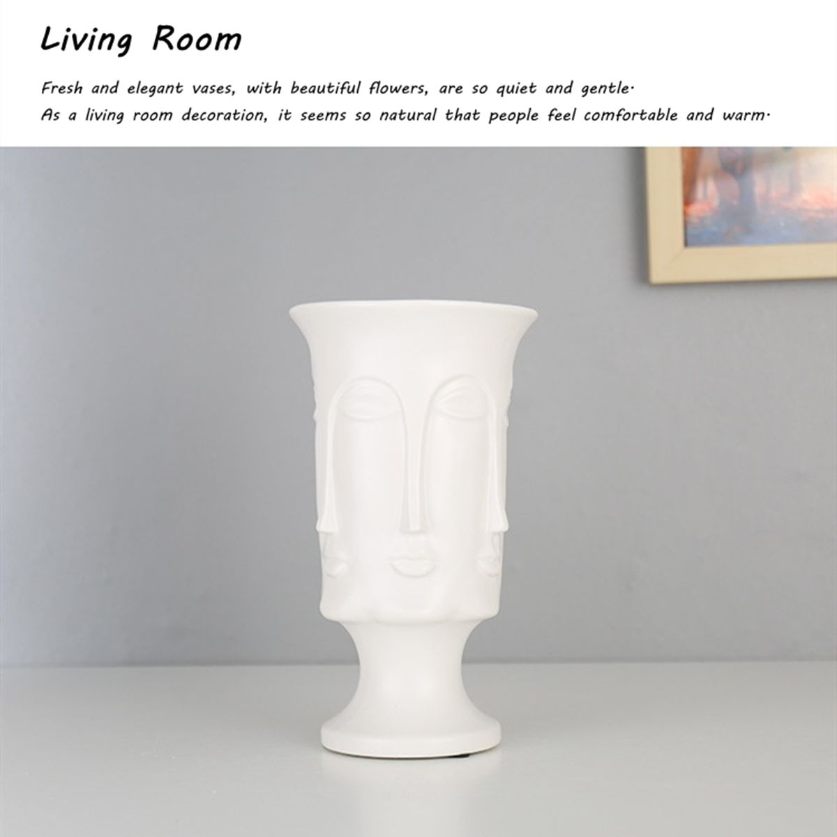 Minimalist-Artificial-Flower-Ceramic-Human-Face-Creative-Vase-Display-Room-Decorations-1473220