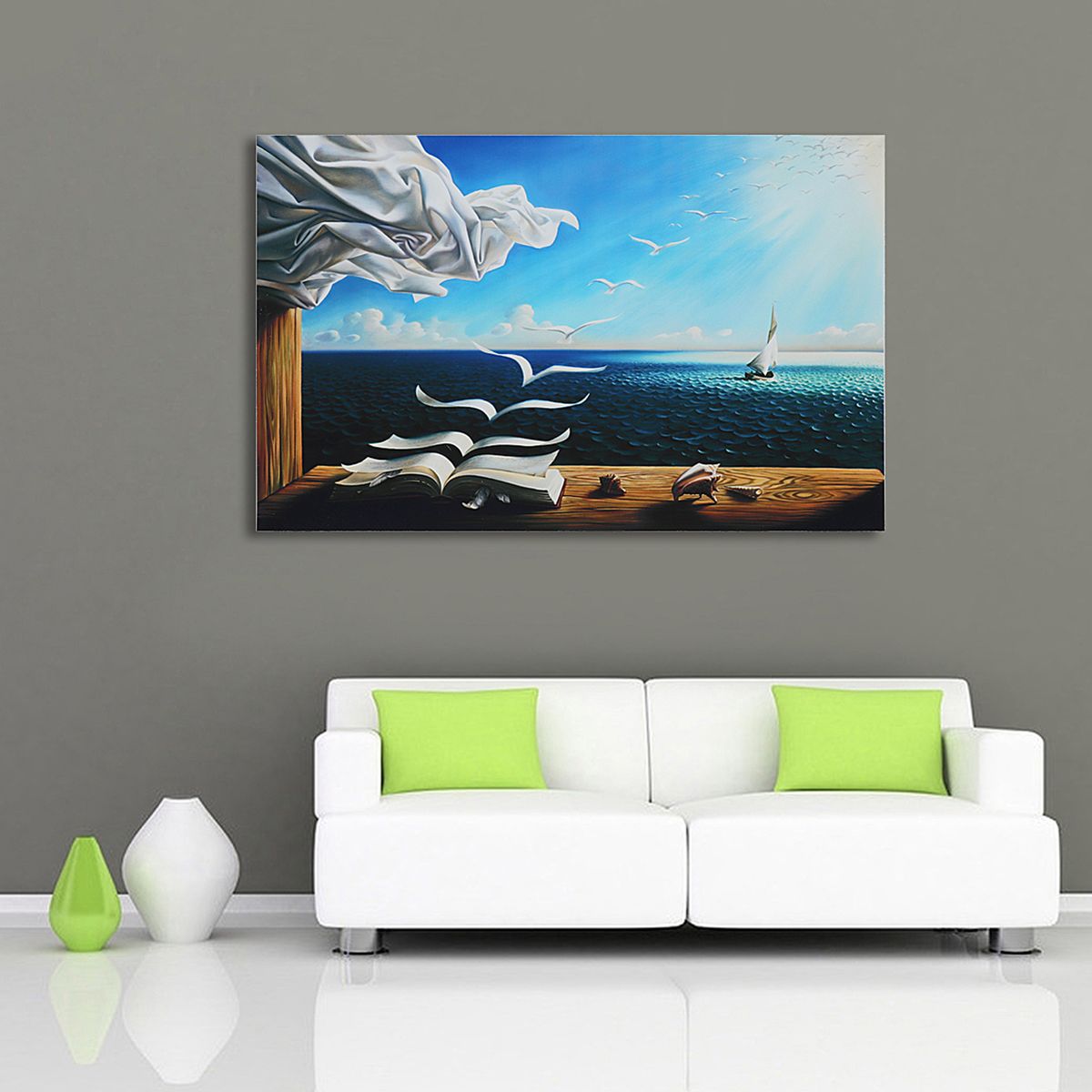 Modern-Sea-Canvas-Print-Painting-Poster-Wall-Mount-Art-Unframed-Picture-Home-Decorations-1465368