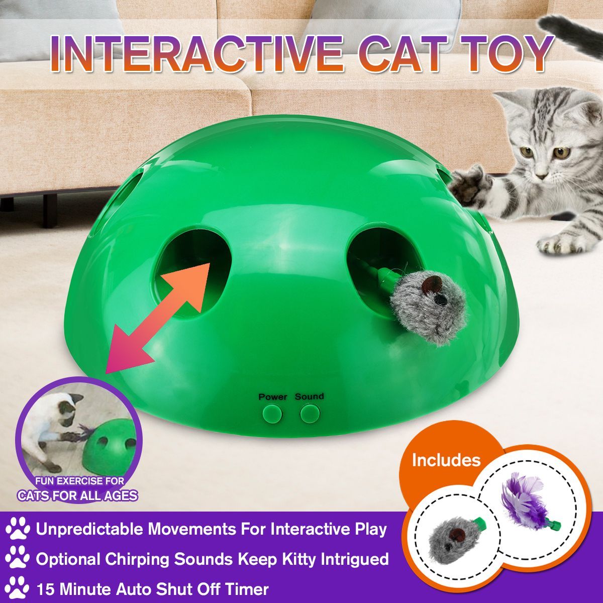 New-Interactive-Motion-Cat-Toy-Mouse-Tease-Electronic-Fun-Pet-LOT-Training-Toys-1592571