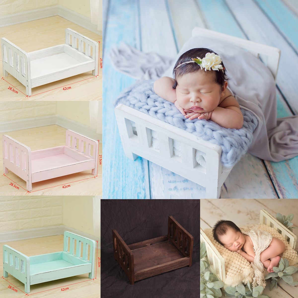 Newborn-Baby-Mini-Wood-Bed-Detachable-Wooden-Photography-Photo-Prop-For-Shoot-1490651
