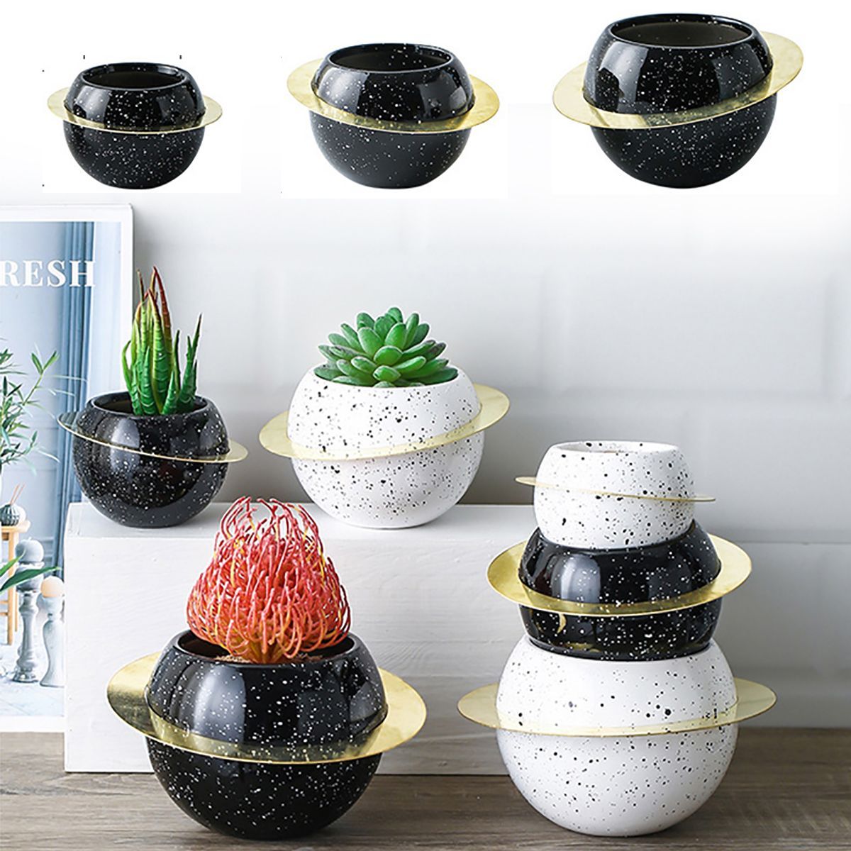 Nordic-Creative-Wandering-Planet-Round-Ceramic-Iron-Art-Vase-Tabletop-Flower-Pot-Home-Wedding-Living-1728445