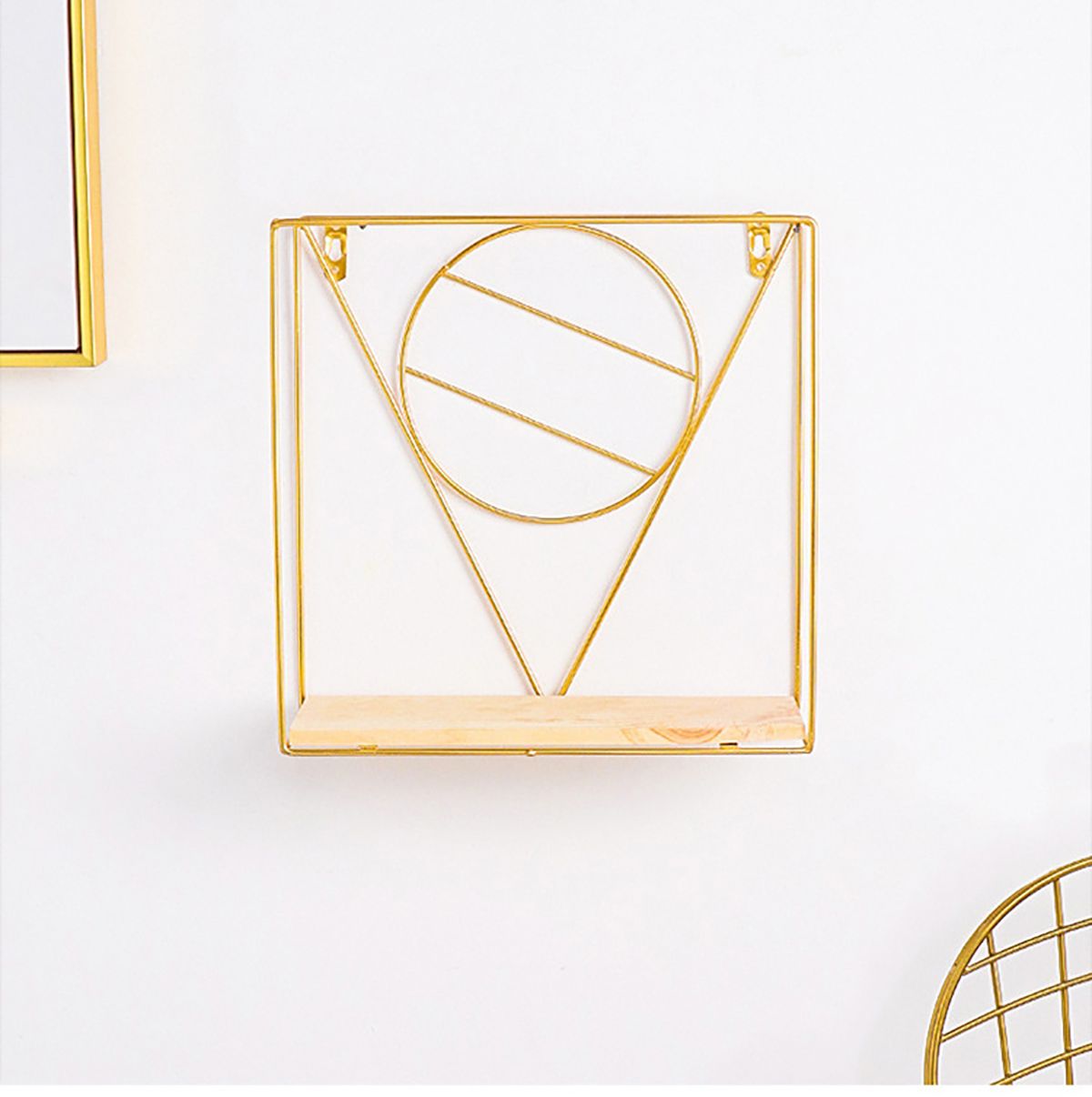 Nordic-Geometery-Iron-Wall-Hanging-Storage-Shelf-Rack-Home-Decorations-1642335