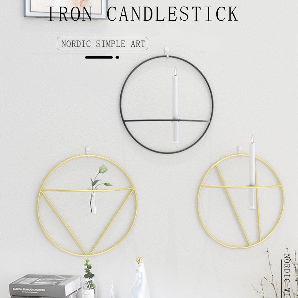Nordic-Style-3D-Geometric-Candlestick-Metal-Wall-Candle-Holder-Home-Crafts-1727267