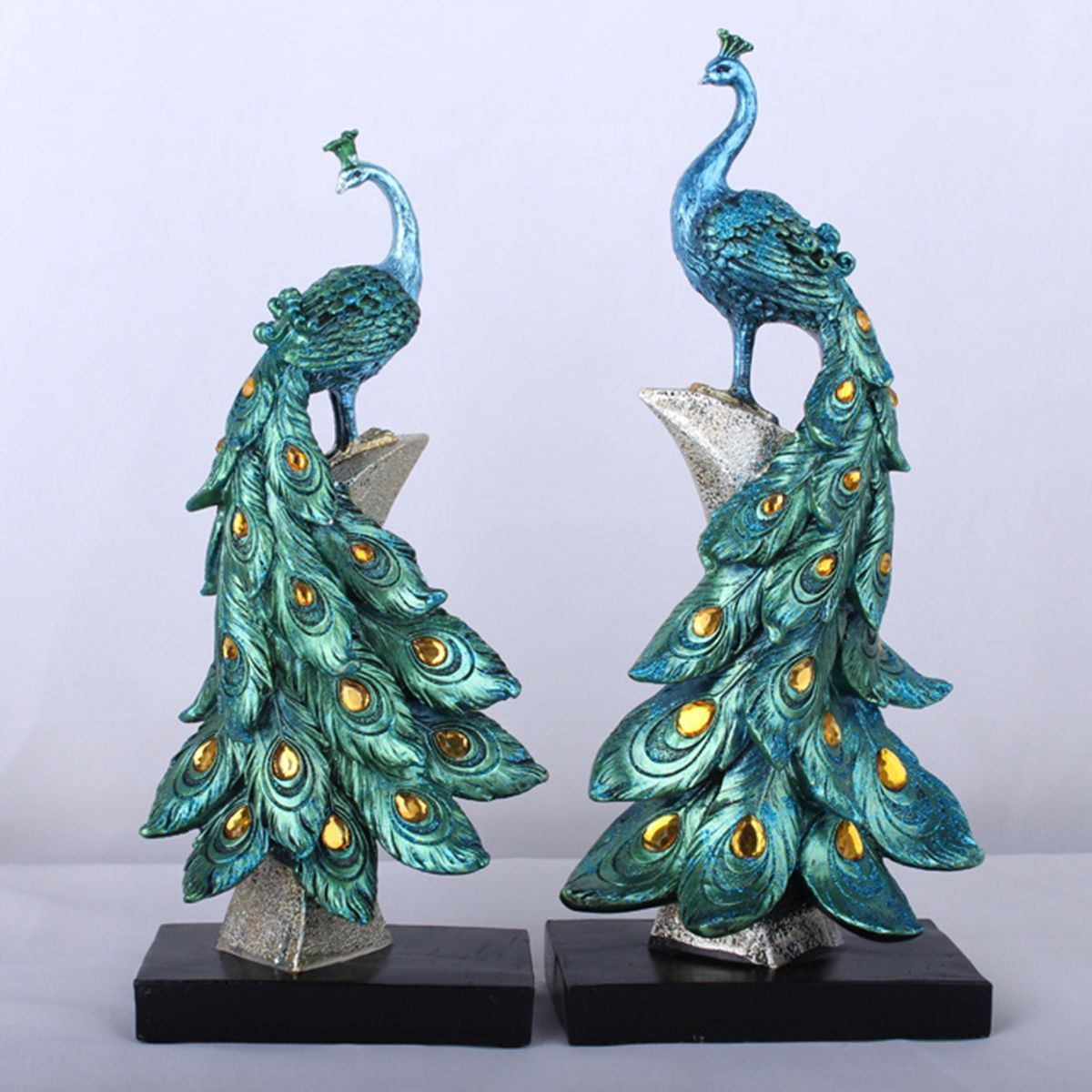 Peacock-Resin-Desktop-Ornament-Animal-Figurine-Statue-Home-Decorations-Crafts-1478851