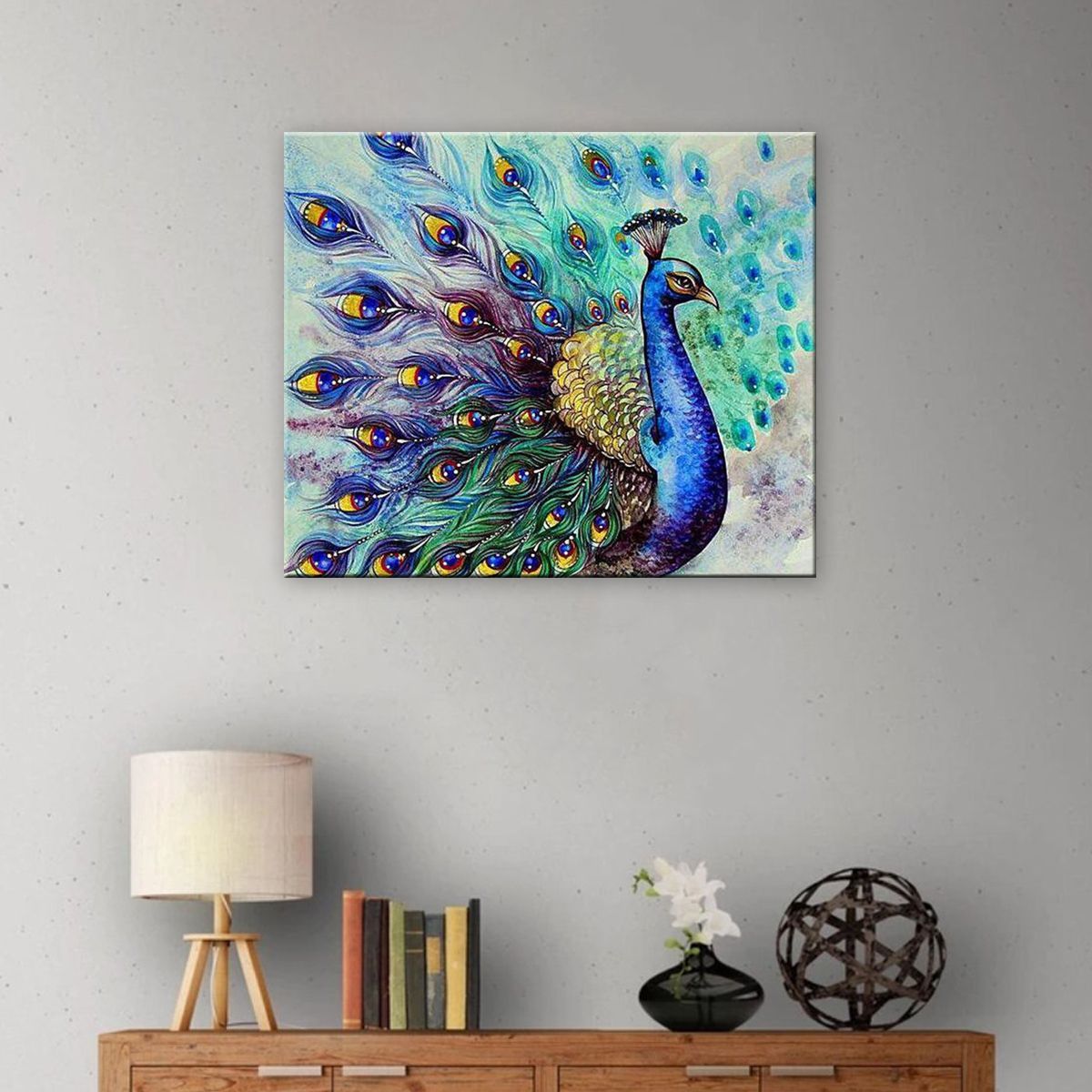 Peacock-Tail-5D-Diamond-DIY-Painting-Craft-Kit-Home-Decor-1752106