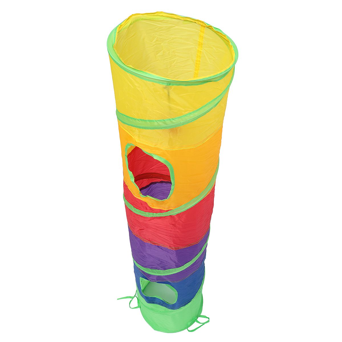 Pet-Tunnel-Cat-Printed-Green-Crinkly-Tunnel-Toy-With-Ball-Play-Fun-Toys-1322549