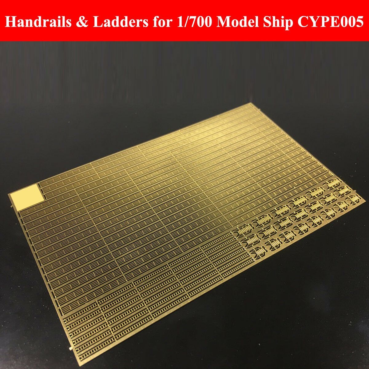 Photo-Etch-PE-Handrails-and-Boat-Ladder-for-1700-Model-Ship-CYPE005-Model-Kit-1671085