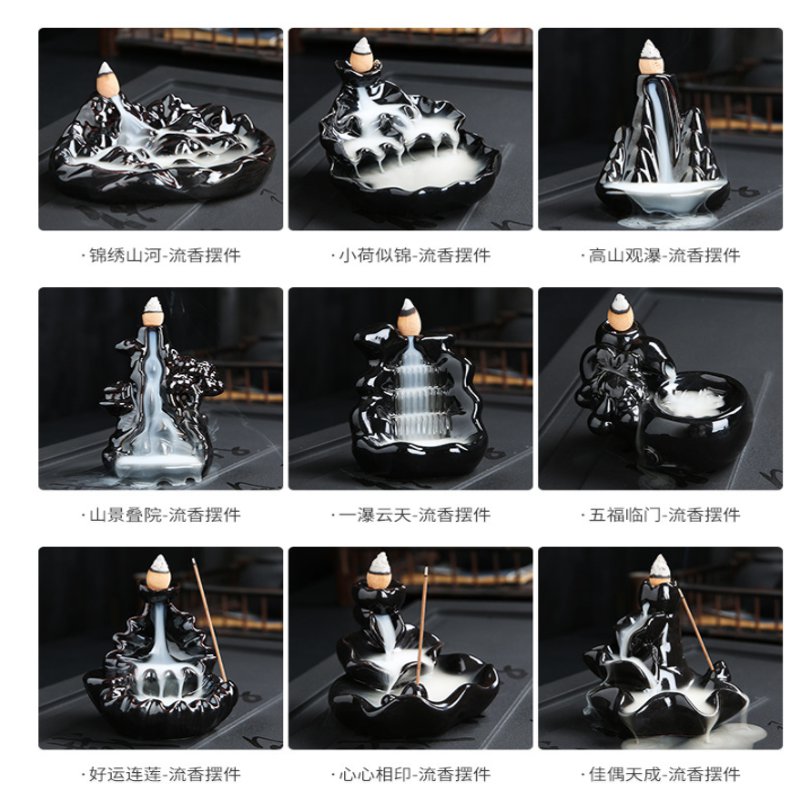 Porcelain-Backflow-Ceramic-Cone-Incense-Burner-Holder-Buddhist-Cones-Home-Gift-1708495