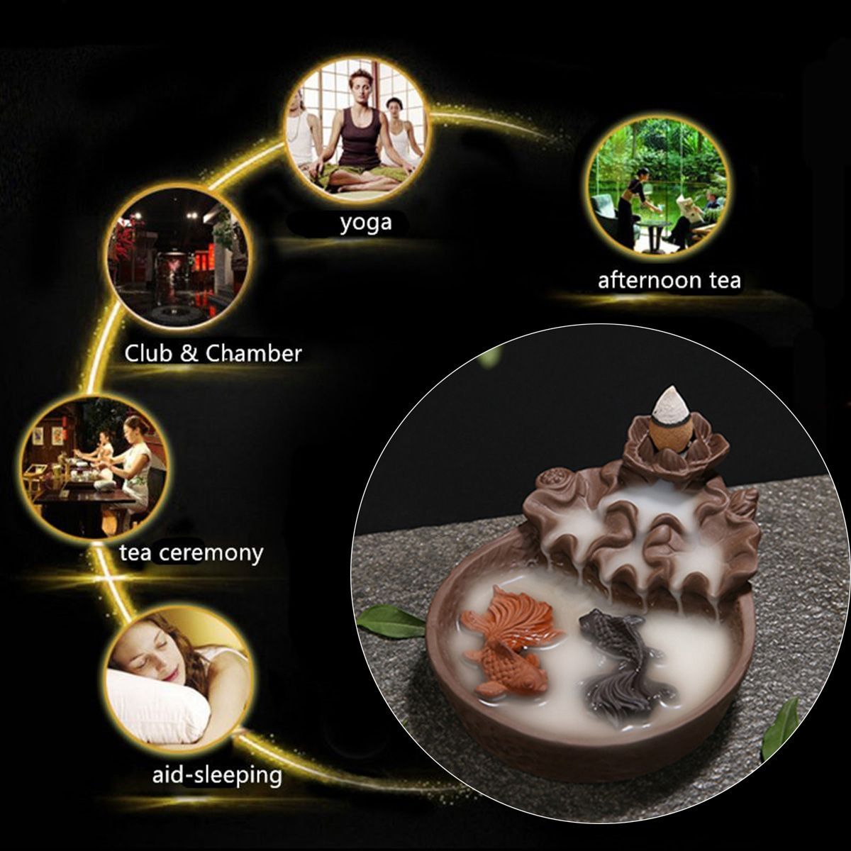 Porcelain-Backflow-Cone-Incense-Burner-Buddha-Ceramic-Buddhist-Sandalwood-Holder-Fish-Decor-1383931