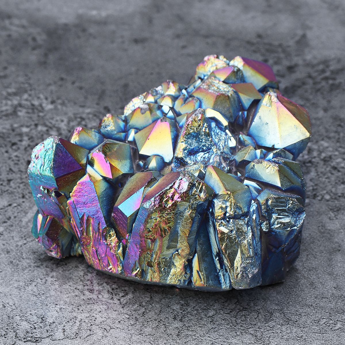 Purple-Rainbow-Aura-Quartz-Natural-Point-Cluster-Gemstone-Crystal-Home-Decorations-1445523