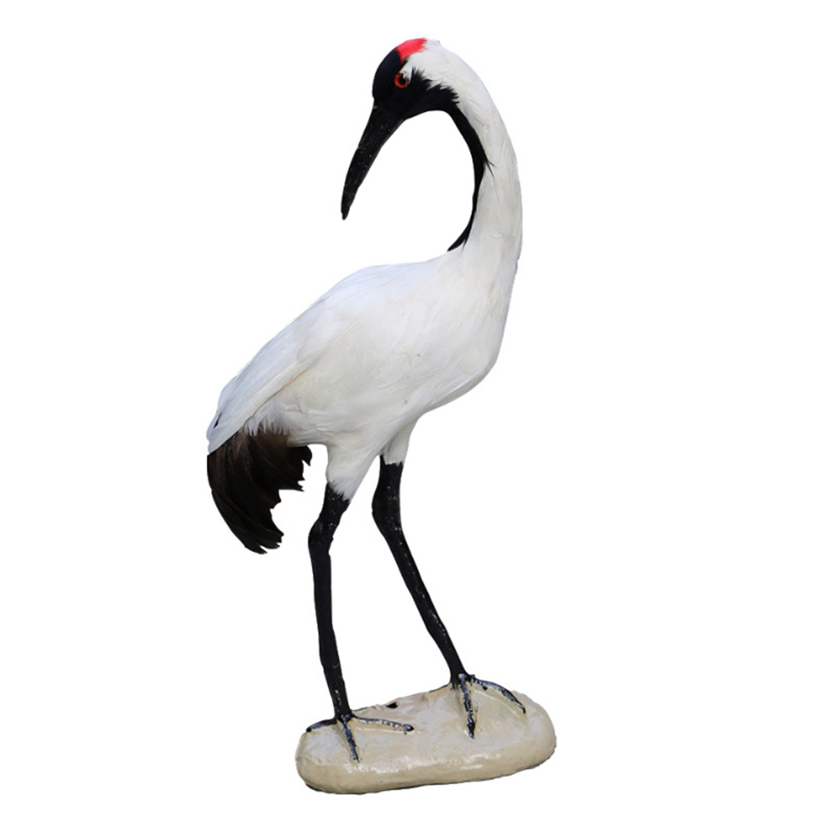 Realistic-Red-crowned-Crane-Outdoor-Home-Lawn-Pond-Ornament-Sculpture-Decorations-1554882