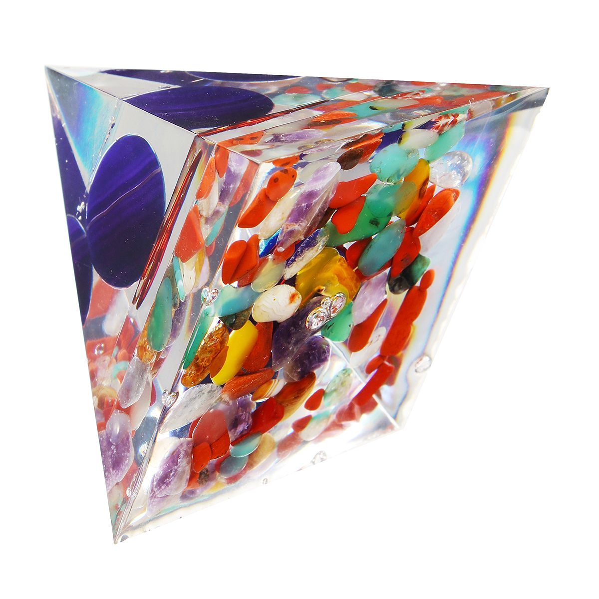 Reiki-Charged-Emerald-Clear-Quartz-Crystal-Orgone-Pyramid-Powerful-Decorations-1560801